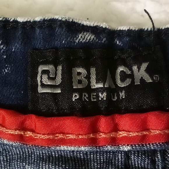 BLACK PREMIUM SIZE 28/30 STRETCH JEANS FOR MEN LIKE NEW! - Picture 7 of 8